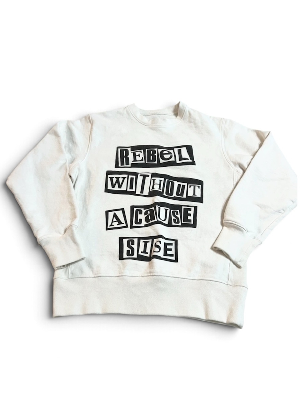 SISE Japan Rebel Without a Cause Graphic Sweatshirt Size 1 Punk Streetwear